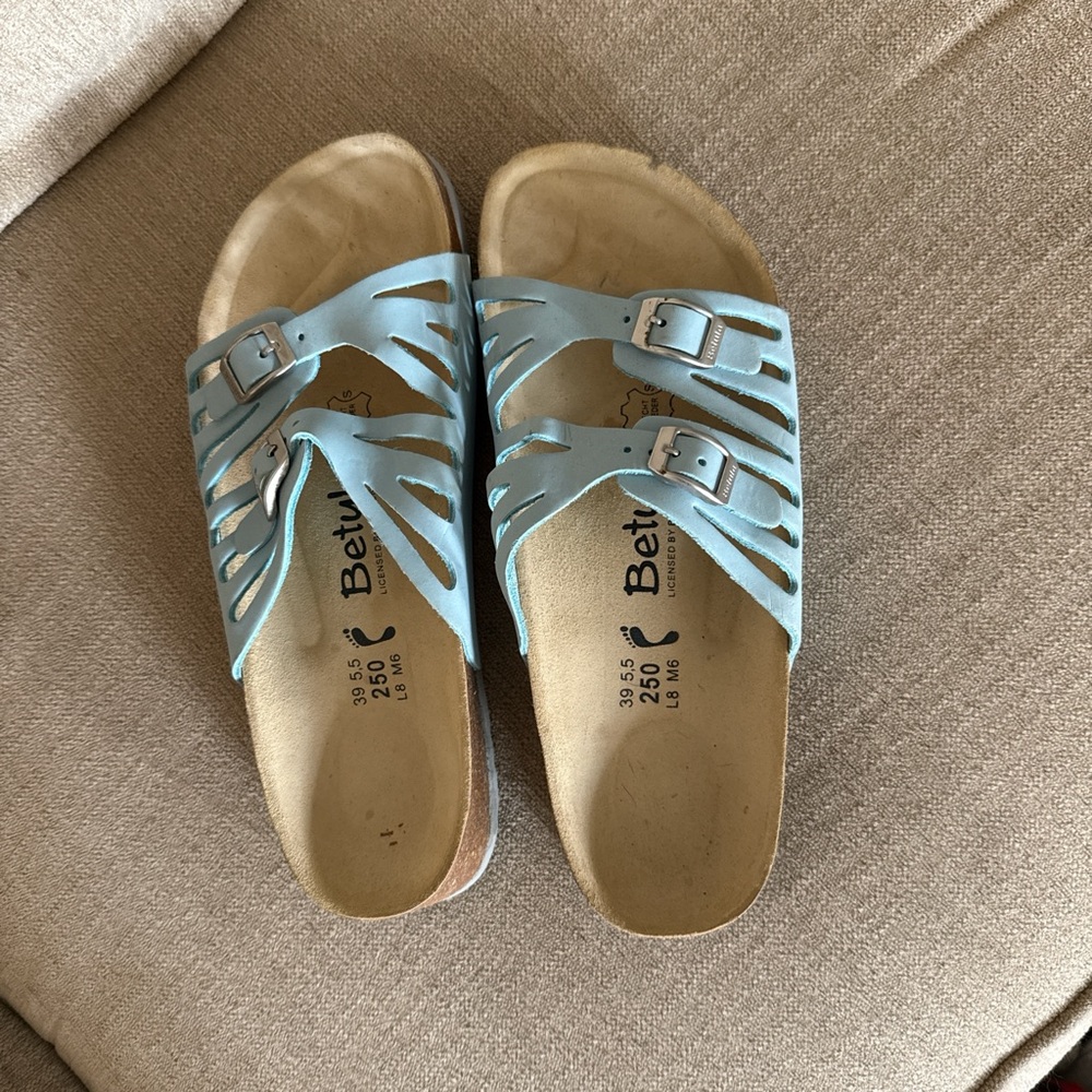 Birkenstocks Women's Blue Sandals